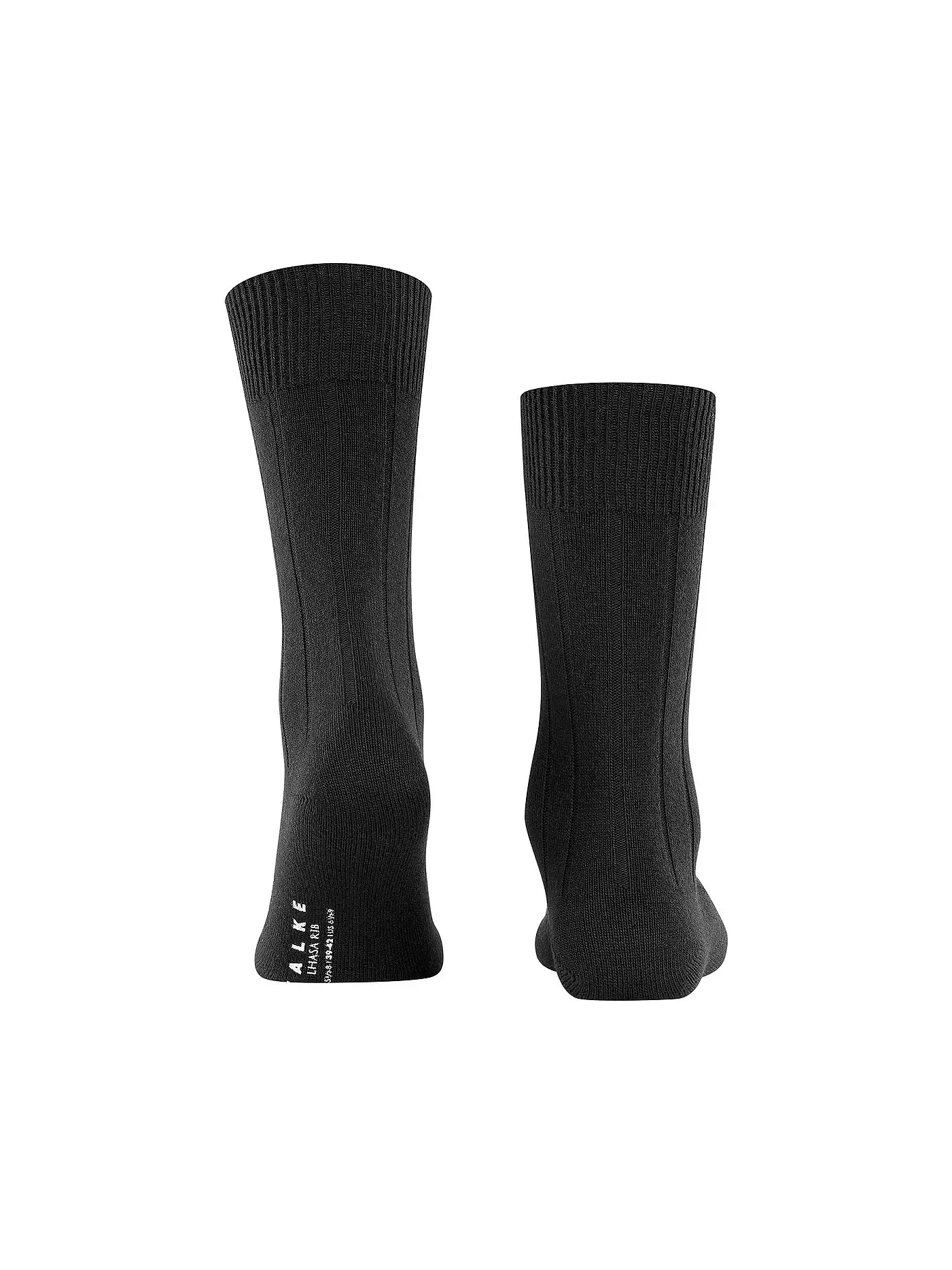 FALKE | Socken "Lhasa 14423" anthracite mel | schwarz
